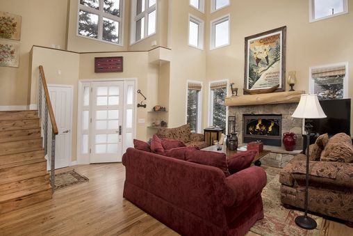 Fireplace in Living Room