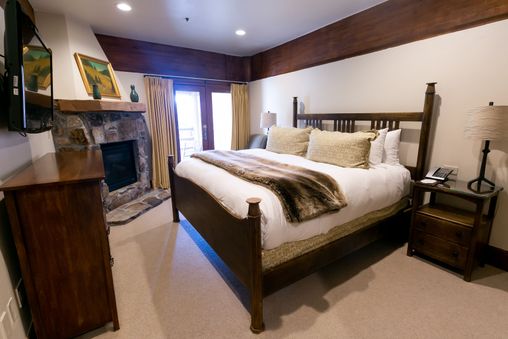 Fireplace in Bedroom