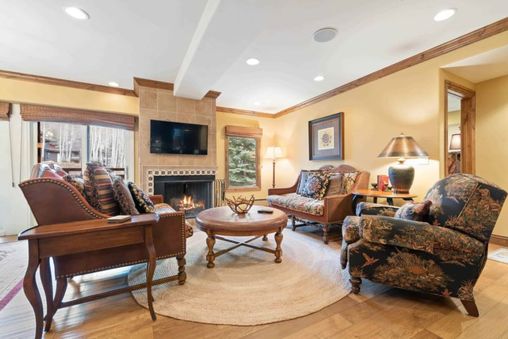 Fireplace in Living Room