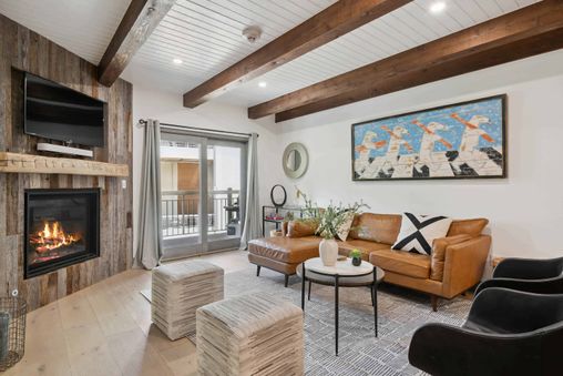 Fireplace in Living Room