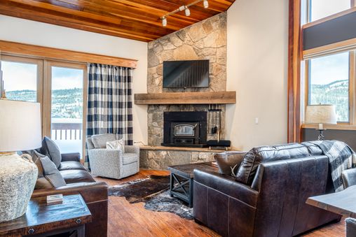 Fireplace in Living Room