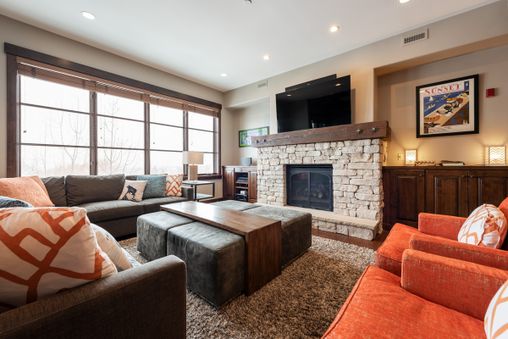 Fireplace in Living Room