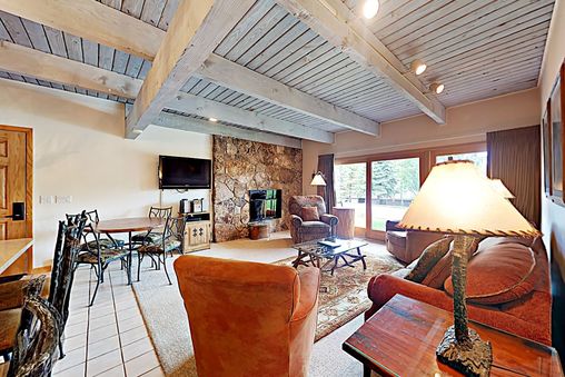 Fireplace in living room