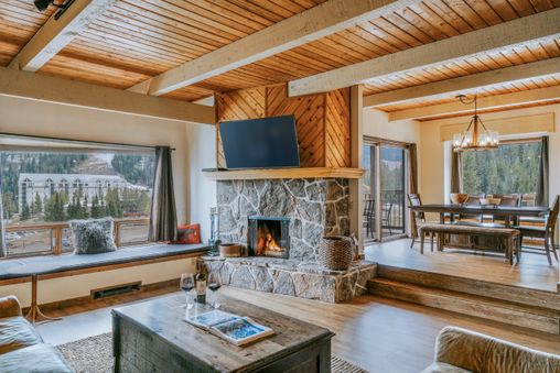 Fireplace in Living Room