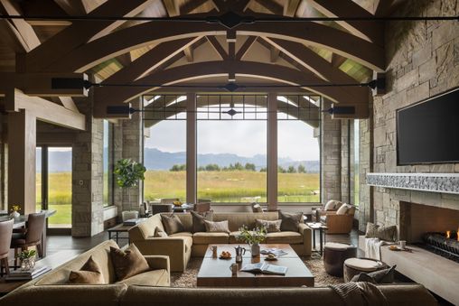 Fireplace in Living Room