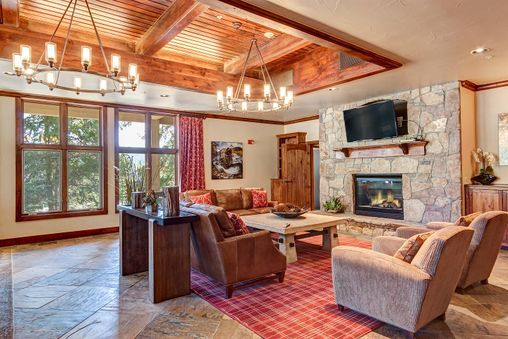 Fireplace in Living Room