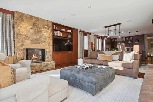 Fireplace in Living Room