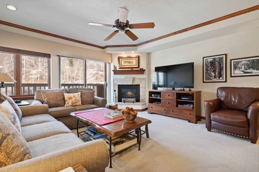 Fireplace in Living Room