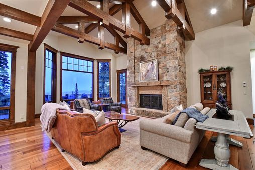 Fireplace in Great Room