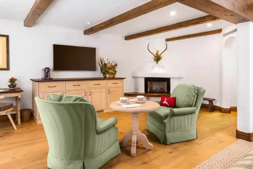 Fireplace in Sitting Area