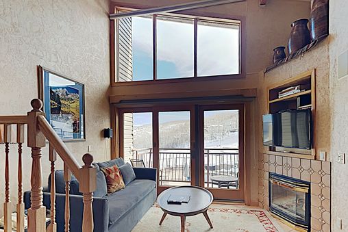 Fireplace in living room