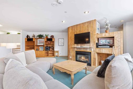 Fireplace in Living Room