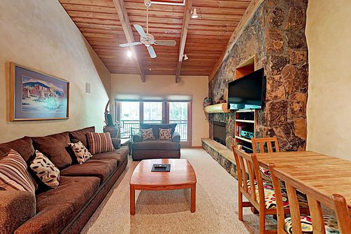 Fireplace in living room
