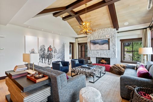 Fireplace in Living Room