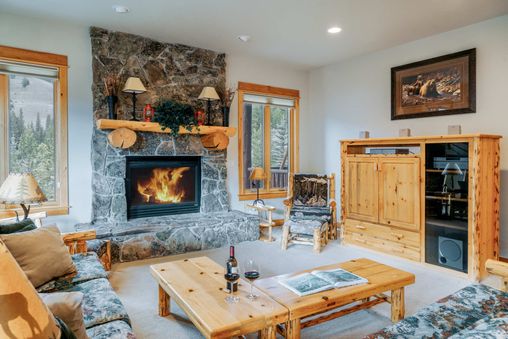 Fireplace in Living Room