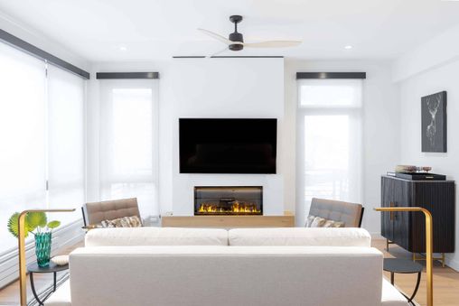 Fireplace in Living Room