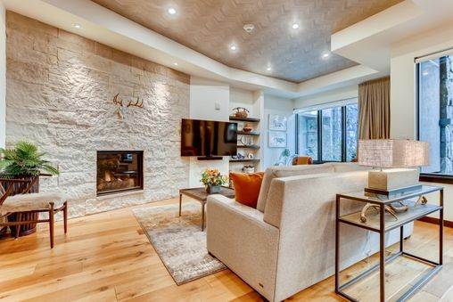 Fireplace in Living Room