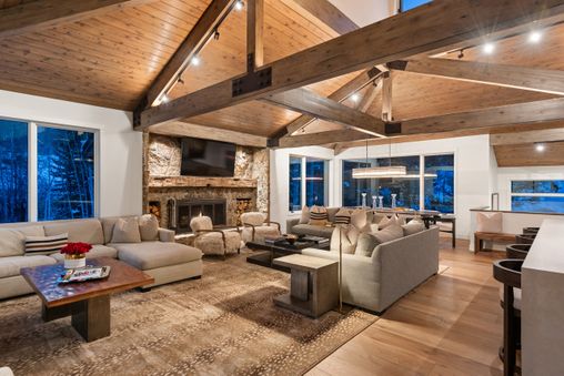 Wood Burning Fireplace