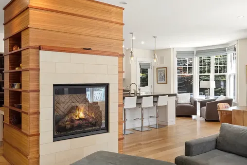 Cozy Fireplace and a fire table