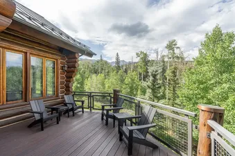 Slopeside Chateau Telluride BBQ Deck