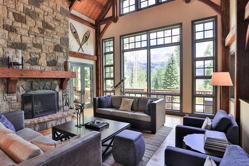 Fireplace in Great Room