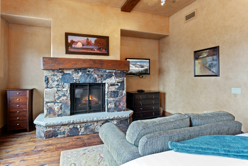 Fireplace in Living Room