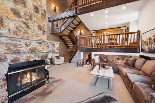 Fireplace in Living Room