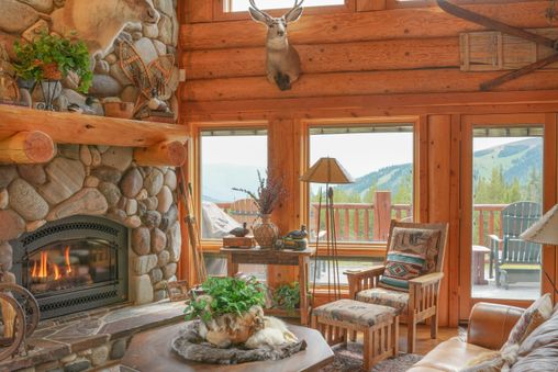 Fireplace in Living Room