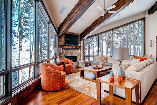 Fireplace in Living Room