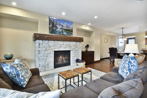 Fireplace in Living Room