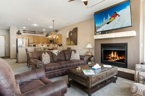 Fireplace in Living Room