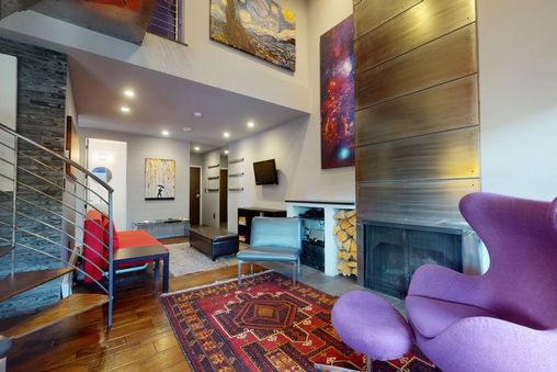Fireplace in Living Room