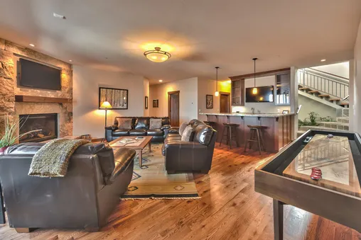 Games Room with Shuffle Board Table