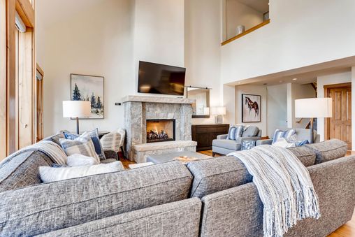 Fireplace in Living Room