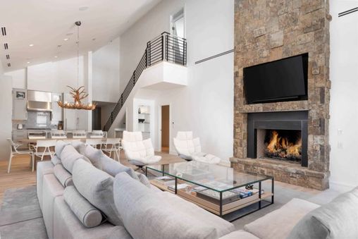 Fireplace in Great Room