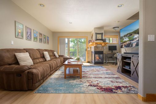 Dual-Sided Gas Fireplace
