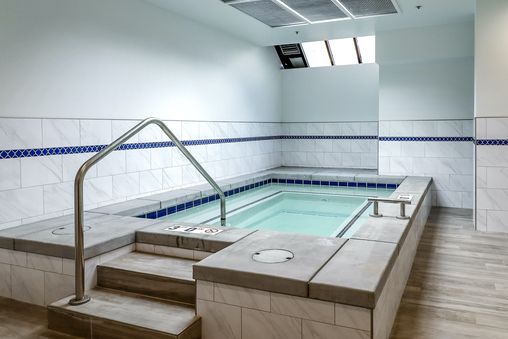 Indoor Community Hot Tub
