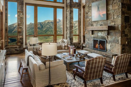 Fireplace in Living Room
