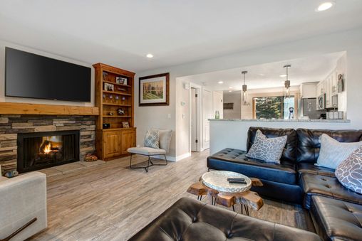 Fireplace in Living Room