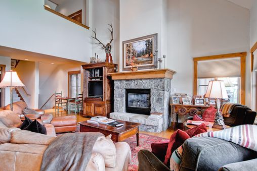 Fireplace in Living Room