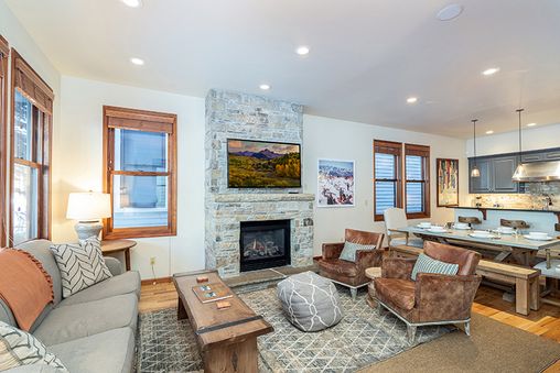 Fireplace in Living Room
