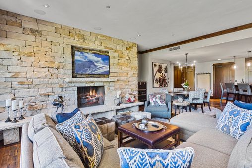 Fireplace in Living Room