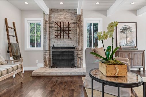 Fireplace in Living Area