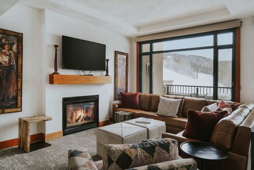 Fireplace in Living Room