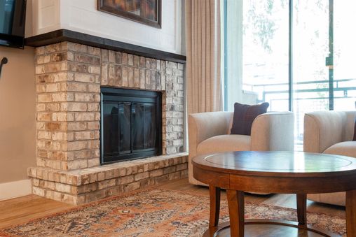 Fireplace in Living Room