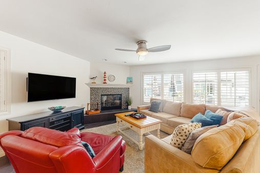 Fireplace in Living Room