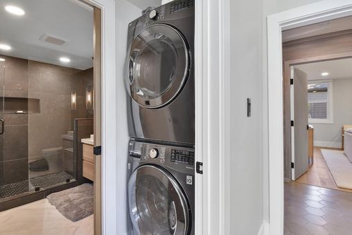 In-residence Washer and Dryer