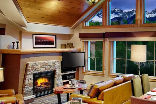 Fireplace in Living Room