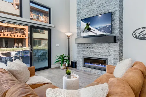 Fireplace in Living Room