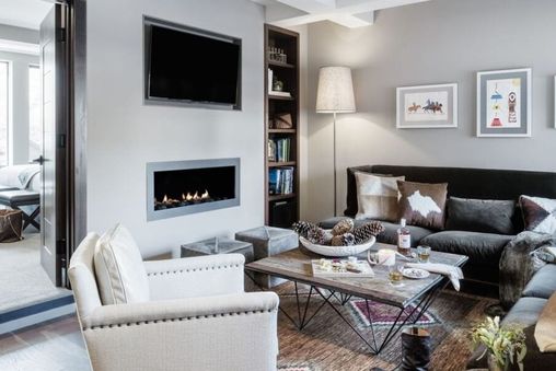 Fireplace in Living Room